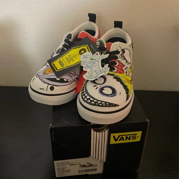 📍SOLD📍Nightmare Before Christmas Toddler Vans - Picture 3 of 6